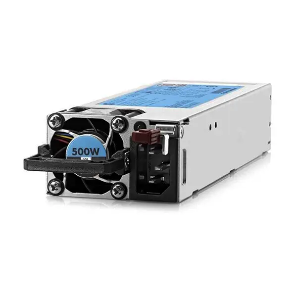 720478-B21 HPE 500W Flex Slot Platinum Power Supply: вид спереди
