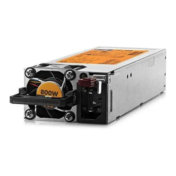 720479-B21 HPE 800W Flex Slot Platinum Power Supply: вид спереди 720479-B21 HPE 800W Flex Slot Platinum Power Supply: вид спереди