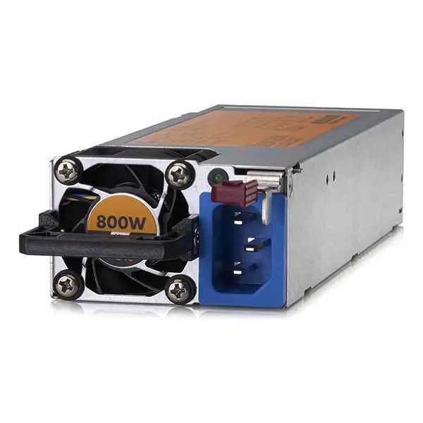 720482-B21 HPE 800W Flex Slot Titanium Power Supply: вид спереди 720482-B21 HPE 800W Flex Slot Titanium Power Supply: вид спереди