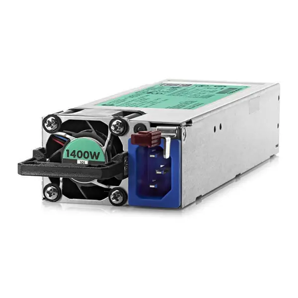 720620-B21 HPE 1400W Flex Slot Platinum Power Supply: вид спереди 720620-B21 HPE 1400W Flex Slot Platinum Power Supply: вид спереди