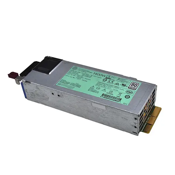 720620-B21 HPE 1400W Flex Slot Platinum Power Supply: вид сбоку 720620-B21 HPE 1400W Flex Slot Platinum Power Supply: вид сбоку