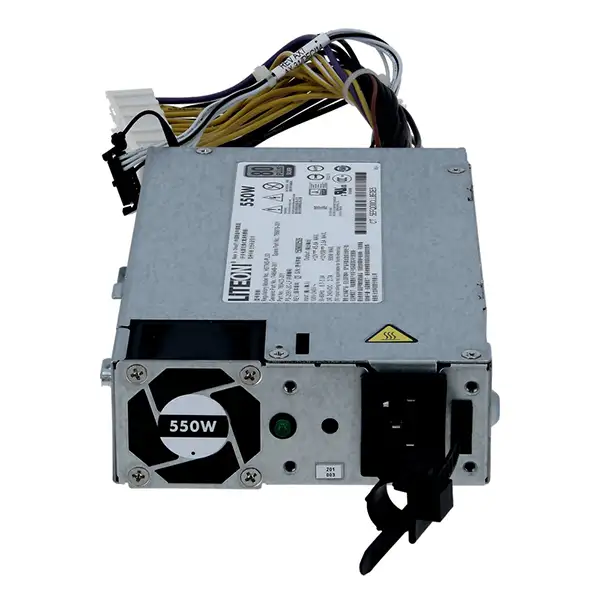 730941-B21 HPE 550W Power Supply: вид спереди 730941-B21 HPE 550W Power Supply: вид спереди