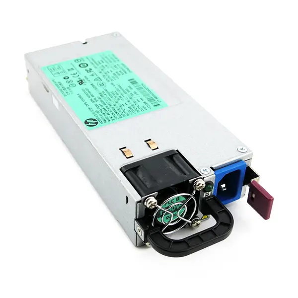 748287-B21 HPE 1200W Platinum Plus Power Supply: вид спереди 748287-B21 HPE 1200W Platinum Plus Power Supply: вид спереди