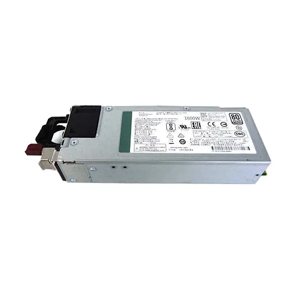 830272-B21 HPE 1600W Flex Slot Platinum Power Supply: вид сбоку