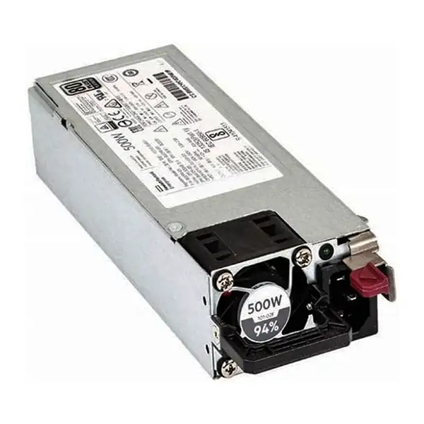 865408-B21 HPE 500W Flex Slot Platinum Power Supply: вид сбоку 865408-B21 HPE 500W Flex Slot Platinum Power Supply: вид сбоку