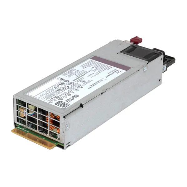 865438-B21 HPE 800W Flex Slot Titanium Power Supply: вид сзади