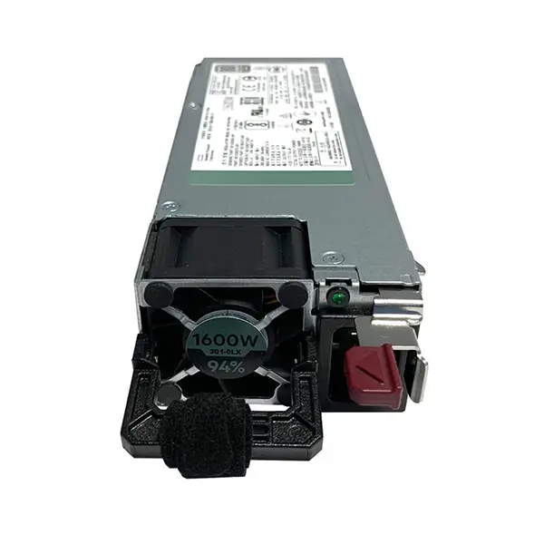 P38997-B21 HPE 1600W Flex Slot Platinum Power Supply: вид спереди P38997-B21 HPE 1600W Flex Slot Platinum Power Supply: вид спереди