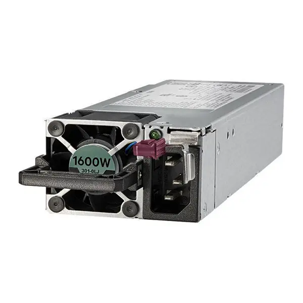 P38997-B21 HPE 1600W Flex Slot Platinum Power Supply: вид спереди P38997-B21 HPE 1600W Flex Slot Platinum Power Supply: вид спереди
