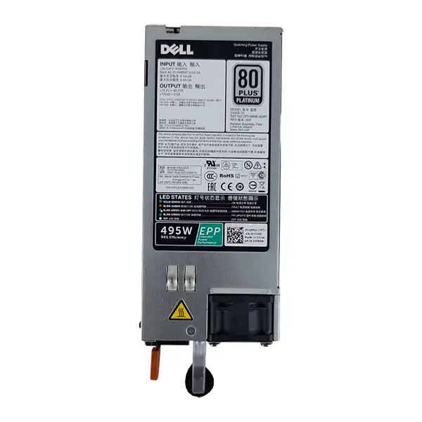 2FR04 Dell Hot Swap 495W Platinum G13-G14: вид сверху