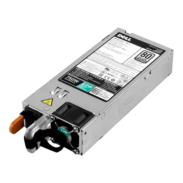 4V8KD Dell Hot Swap 750W Platinum G13-G14: вид спереди