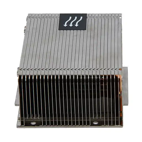 Радиатор 662522-001 HPE DL380p G8 / DL560 G8 Perfomance Latch: вид сзади Радиатор 662522-001 HPE DL380p G8 / DL560 G8 Perfomance Latch: вид сзади