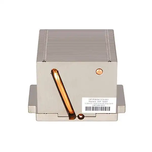 Радиатор 667268-001 HPE ML350p G8 Standard Latch Type: вид сбоку