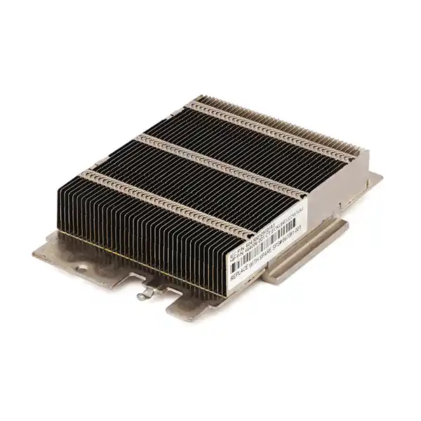 Радиатор 667881-001 HPE DL360p G8 Performance Latch type: вид спереди Радиатор 667881-001 HPE DL360p G8 Performance Latch type: вид спереди