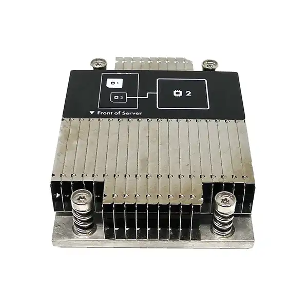 Радиатор 677056-001 HPE DL160 G8 CPU-2: вид спереди