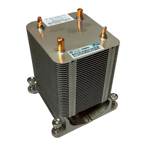 Радиатор 686741-001 HPE ML310E G8 / ML310E G8 V2 / ML30 G9 Standard Screw Down: вид сбоку Радиатор 686741-001 HPE ML310E G8 / ML310E G8 V2 / ML30 G9 Standard Screw Down: вид сбоку