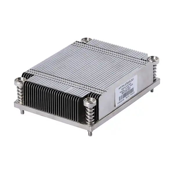 Радиатор 687242-001 HPE DL320e G8 / DL20 G9 / DL20 G10: вид спереди