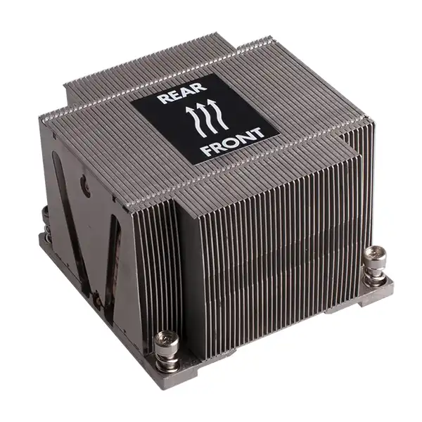 Радиатор 687456-001 HPE ML350e G8 Standard Screw Down: вид спереди