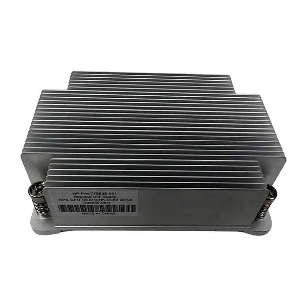 Радиатор 790530-001 HPE DL80 G9 Screw Down: вид сбоку
