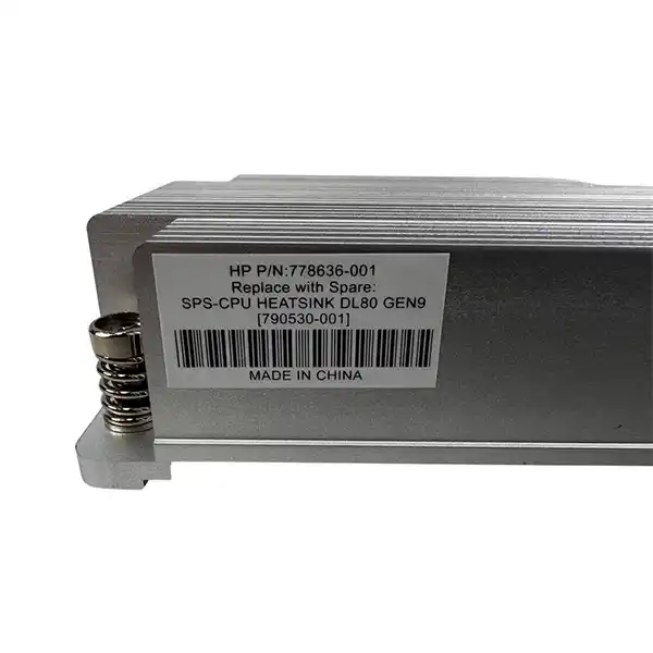 Радиатор 790530-001 HPE DL80 G9 Screw Down: вид сбоку