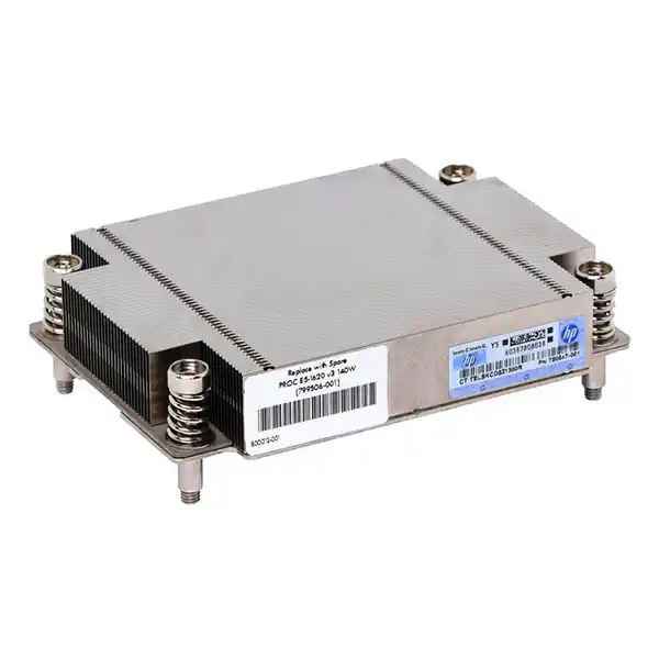 Радиатор 802695-001 HPE DL60 G9 / DL120 G9 Screw Down: вид спереди