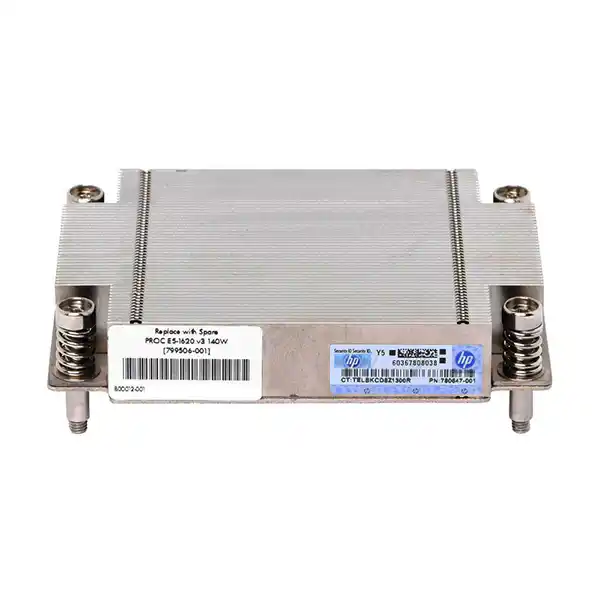 Радиатор 802695-001 HPE DL60 G9 / DL120 G9 Screw Down: вид сбоку