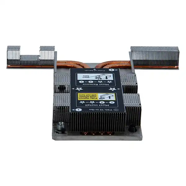 Радиатор 872453-001 HPE DL360 G10 / DL560 G10 / DL580 G10 High Perfomance Screw Down: вид сзади