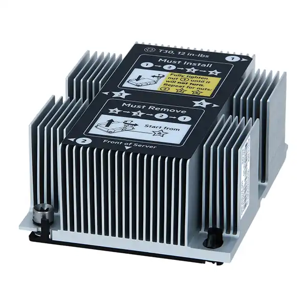 Радиатор 875070-001 HPE DL380 G10 Standard Screw Down: вид сбоку