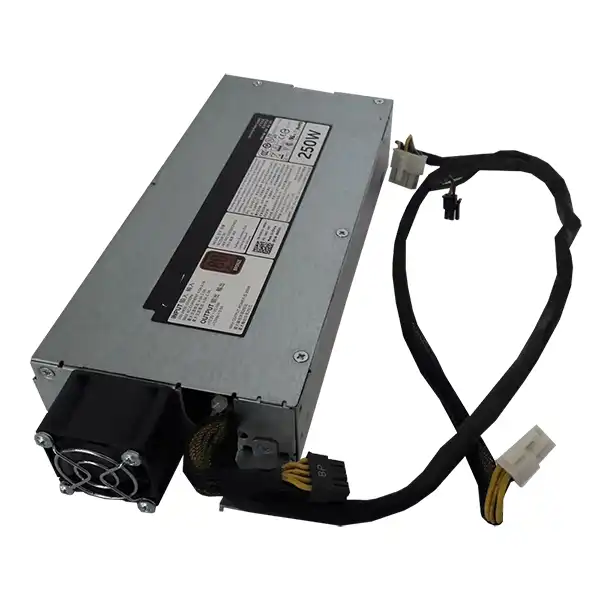 9J6JG Dell R230, R240 250W Non-Hot Plug Bronze: вид сзади