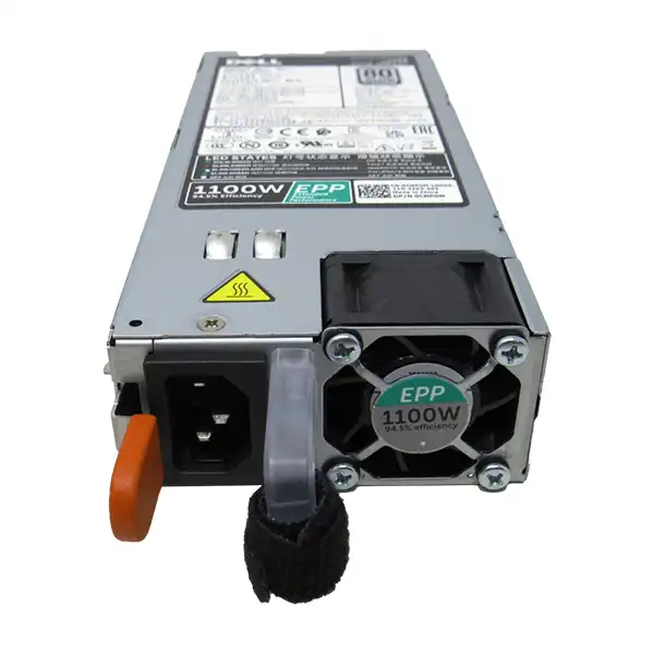 9TMRF Dell Hot Swap 1100W Platinum G13-G14: вид спереди