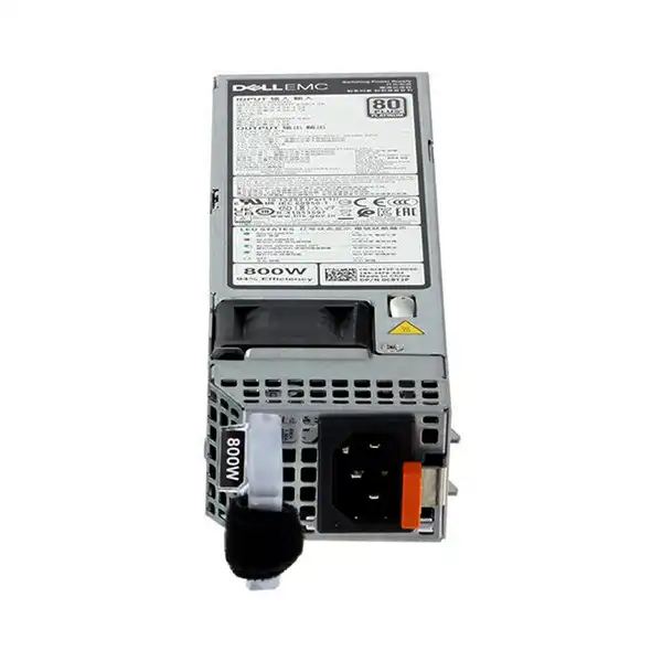C8T2P Dell Hot Swap 800W Platinum G15-G16: вид спереди C8T2P Dell Hot Swap 800W Platinum G15-G16: вид спереди