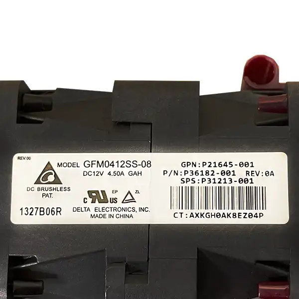 Вентилятор P26477-B21 HPE DL360 Gen10+ / DL360 Gen11 Max Performance: вид снизу