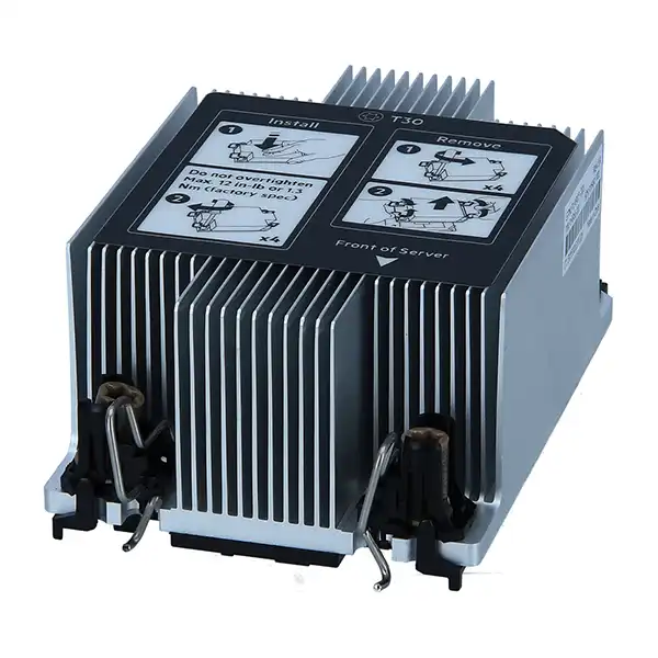 Радиатор P37034-B21 HPE DL380 G10+ (Gen10 Plus) Standard Screw Down: вид сбоку