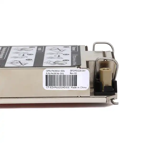 Радиатор P48905-B21 HPE DL360 G11 / DL380 G11 / DL560 G11 High Performance LP Screw Down: вид сбоку