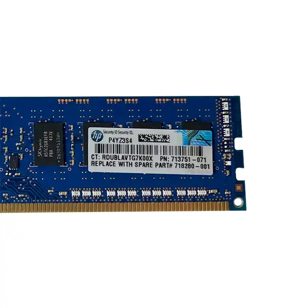 Серверная оперативная память 713977-B21 HPE 4GB Dual Rank LV UDIMM DDR3-1600 Серверная оперативная память 713977-B21 HPE 4GB Dual Rank LV UDIMM DDR3-1600
