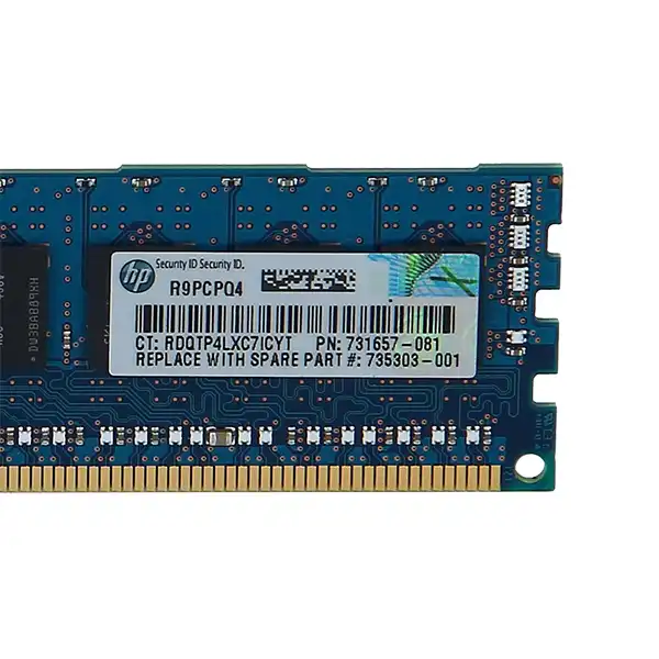 Серверная оперативная память 731761-B21 HPE 8GB Single Rank RDIMM DDR3-1866 Серверная оперативная память 731761-B21 HPE 8GB Single Rank RDIMM DDR3-1866