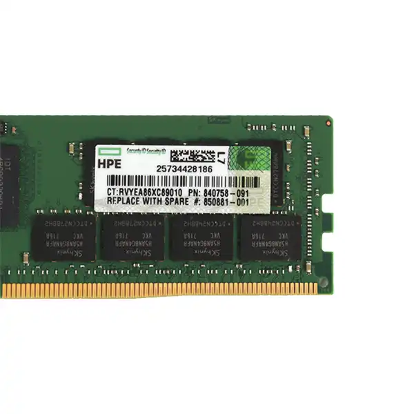 Серверная оперативная память 815100-B21 HPE 32GB Dual Rank RDIMM DDR4-2666 Серверная оперативная память 815100-B21 HPE 32GB Dual Rank RDIMM DDR4-2666