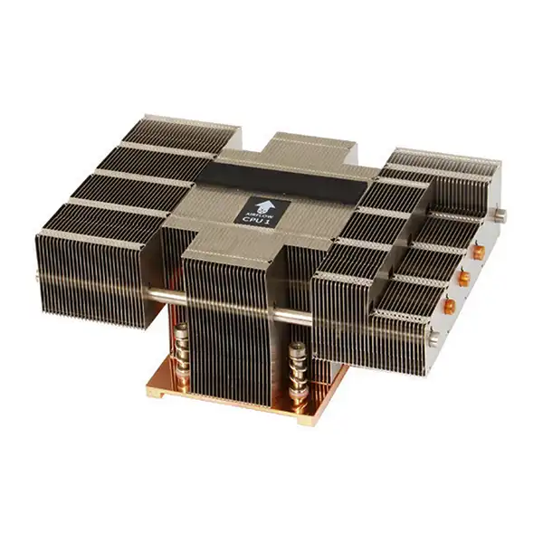 Радиатор XCYJ9 Dell PE R730 / R730xd High Perfomance CPU#1: вид спереди