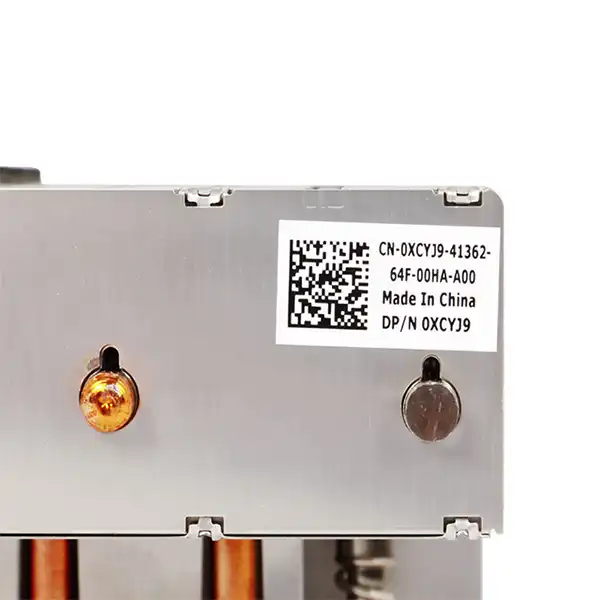 Радиатор XCYJ9 Dell PE R730 / R730xd High Perfomance CPU#1: вид сбоку