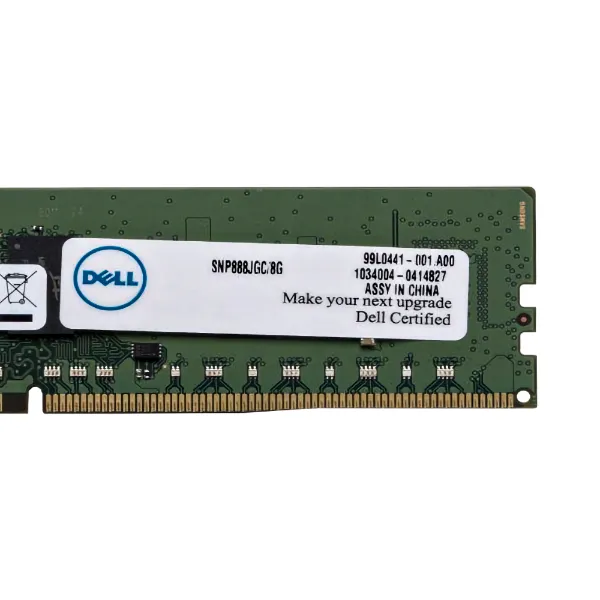 Серверная оперативная память SNP888JGC/8G Dell 8GB Single Rank RDIMM PC4-19200T-R DDR4-2400 Серверная оперативная память SNP888JGC/8G Dell 8GB Single Rank RDIMM PC4-19200T-R DDR4-2400