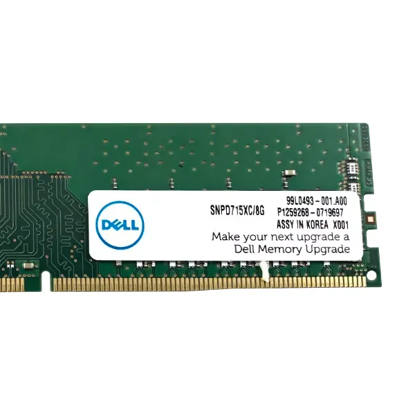 Серверная оперативная память SNPD715XC/8G Dell 8GB Single Rank UDIMM PC4-21300V-E DDR4-2666 Серверная оперативная память SNPD715XC/8G Dell 8GB Single Rank UDIMM PC4-21300V-E DDR4-2666