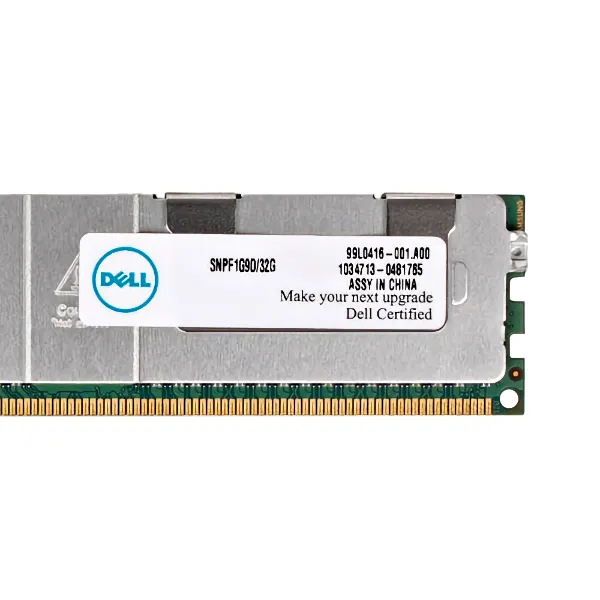 Серверная оперативная память SNPF1G9D/32G Dell 32GB Quad Rank LRDIMM PC3L-12800L DDR3-1600 Серверная оперативная память SNPF1G9D/32G Dell 32GB Quad Rank LRDIMM PC3L-12800L DDR3-1600