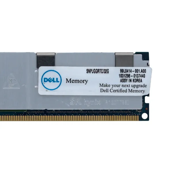 Серверная оперативная память SNPJGGRTC/32G Dell 32GB Quad Rank LRDIMM PC3-14900L DDR3-1866 Серверная оперативная память SNPJGGRTC/32G Dell 32GB Quad Rank LRDIMM PC3-14900L DDR3-1866