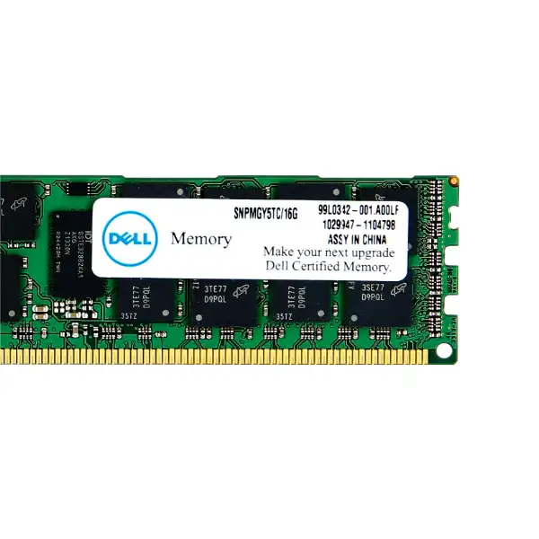 Серверная оперативная память SNPMGY5TC/16G Dell 16GB Dual Rank RDIMM PC3-10600R DDR3-1333 Серверная оперативная память SNPMGY5TC/16G Dell 16GB Dual Rank RDIMM PC3-10600R DDR3-1333