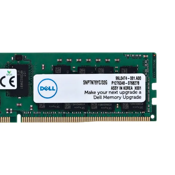 Серверная оперативная память SNPTN78YC/32G Dell 32GB Dual Rank RDIMM PC4-21300V-R DDR4-2666 Серверная оперативная память SNPTN78YC/32G Dell 32GB Dual Rank RDIMM PC4-21300V-R DDR4-2666