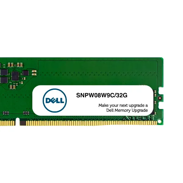 Серверная оперативная память SNPW08W9C/32G Dell 32GB Dual Rank RDIMM PC5-38400R DDR5-4800 Серверная оперативная память SNPW08W9C/32G Dell 32GB Dual Rank RDIMM PC5-38400R DDR5-4800