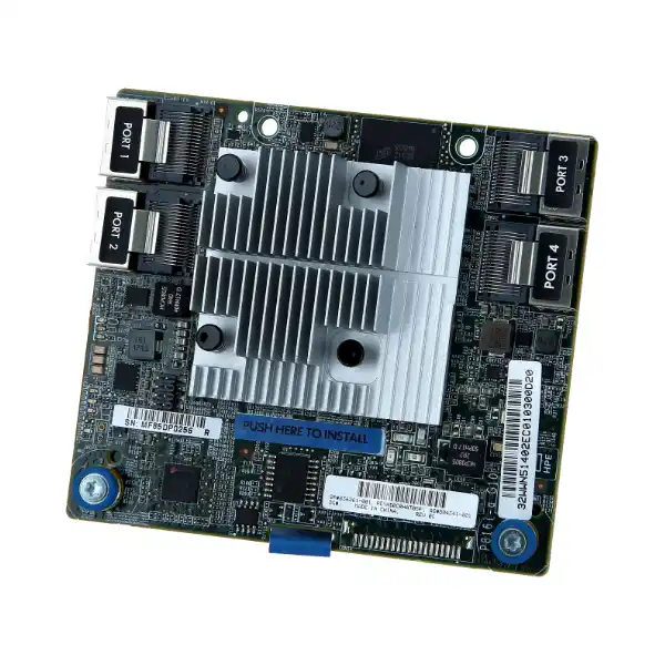 804338-B21 HPE Smart Array P816i-a SR Gen10: вид спереди 804338-B21 HPE Smart Array P816i-a SR Gen10: вид спереди