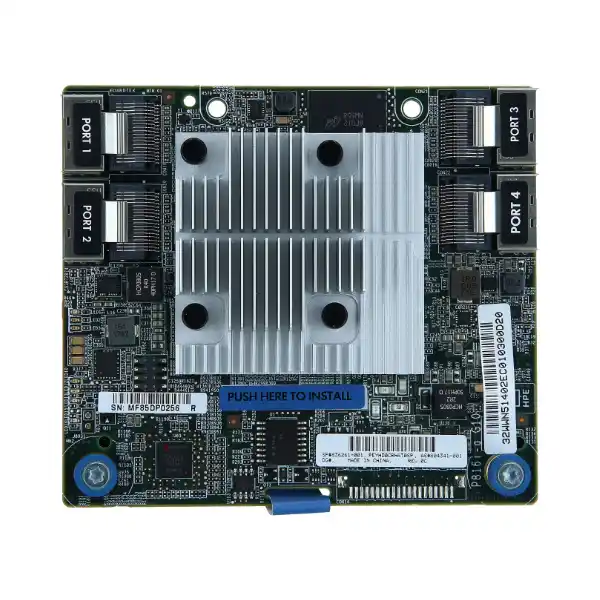 804338-B21 HPE Smart Array P816i-a SR Gen10: вид сверху 804338-B21 HPE Smart Array P816i-a SR Gen10: вид сверху