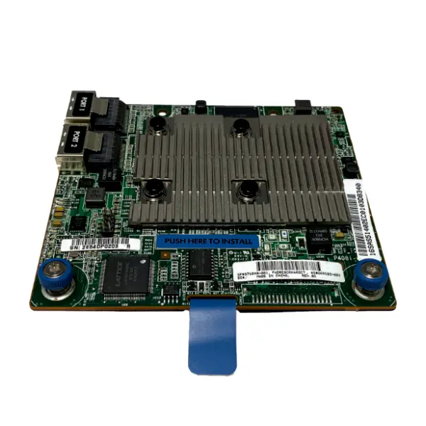 869081-B21 HPE Smart Array P408i-a SR Gen10 LH: вид спереди