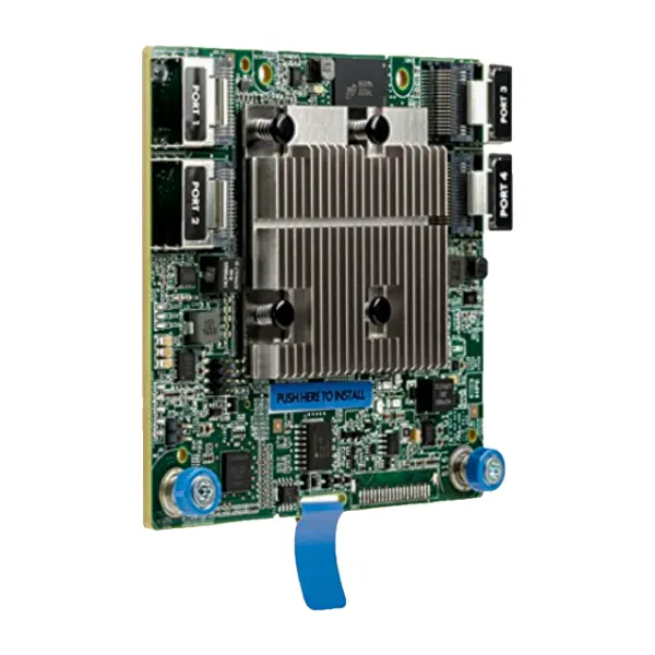 869083-B21 HPE Smart Array P816i-a SR Gen10 LH: вид спереди 869083-B21 HPE Smart Array P816i-a SR Gen10 LH: вид спереди