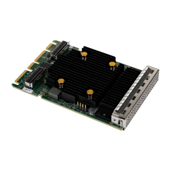 P47789-B21 HPE MR216i-o SPDM Gen11 Controller: вид спереди P47789-B21 HPE MR216i-o SPDM Gen11 Controller: вид спереди